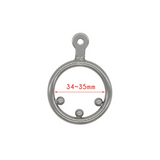 Stainless Steel Cobra Chastity Cage (1.42")