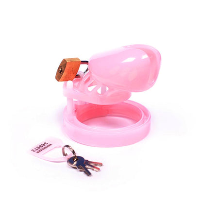 Pink Plastic Chastity Cage CB6000/CB6000S