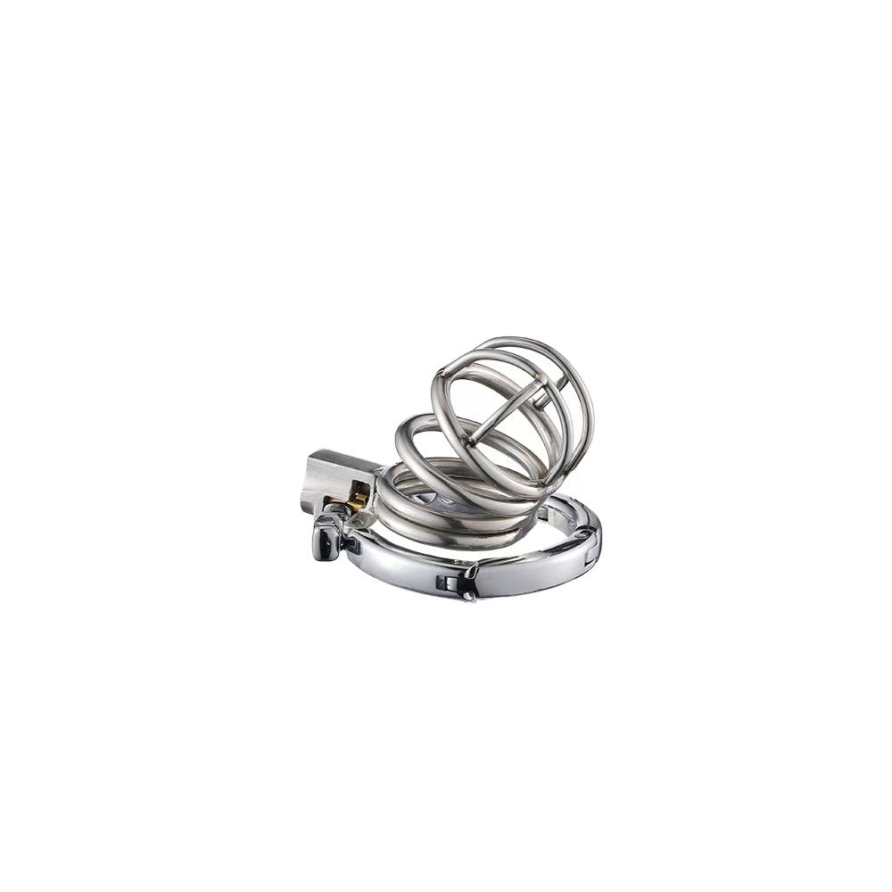 Abstinence Adjustable Metal Chastity Cage