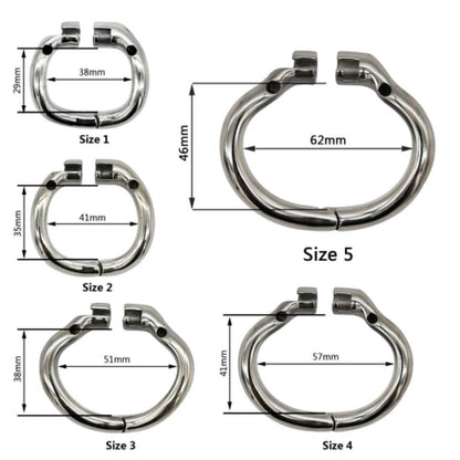 Male Chastity Cage 1.73 inches long