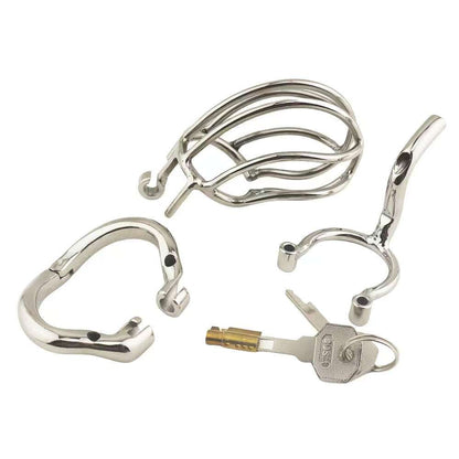 Banana Removable PA Puncture Chastity Cage