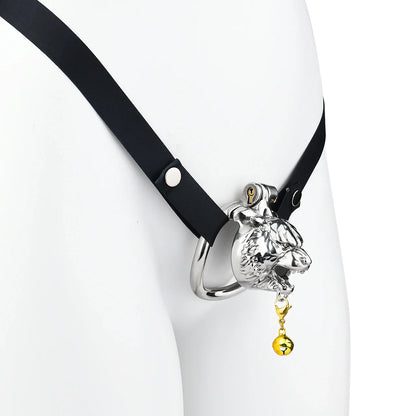 Beast Penis Locker With Chastity Bell