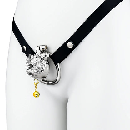 Beast Penis Locker With Chastity Bell