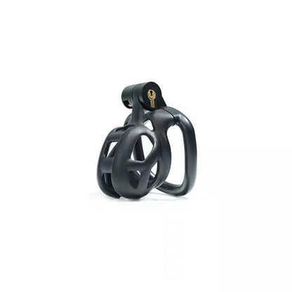 Black Cobra Chastity Cage Kit 1.77 To 4.13 Inches Long