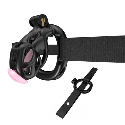 Cobra Chastity Set With Belt