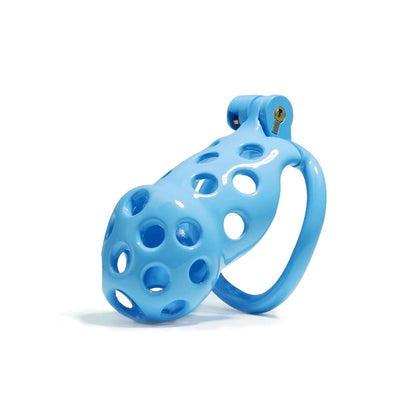 Blue Hole Cobra Chastity Cage Kit - 1.77 to 4.13 Inches Long