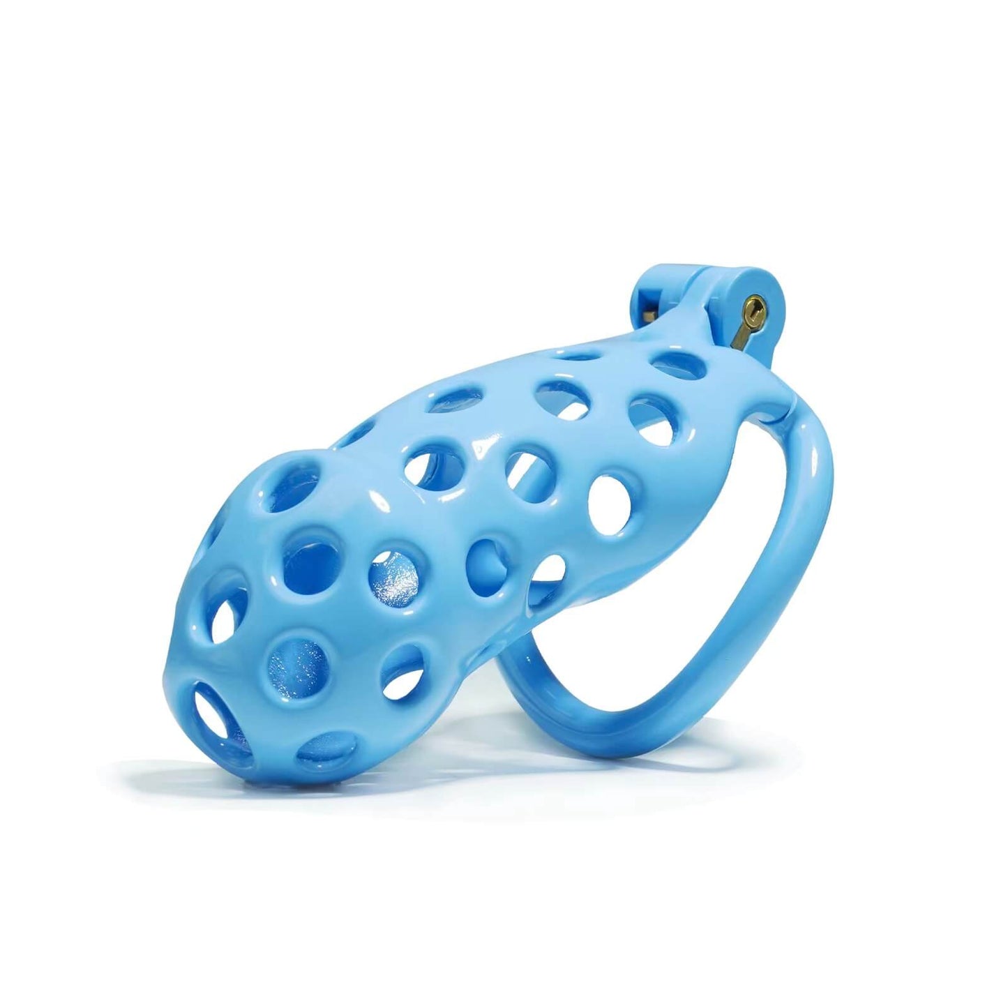 Blue Hole Cobra Chastity Cage Kit - 1.77 to 4.13 Inches Long