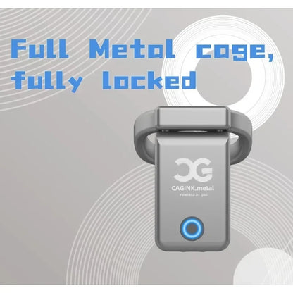 Qiui Cagink Metal All-metal Micro Bluetooth Chastity Cage 36