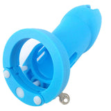 CB6000 Silicone Chastity Cage Blue