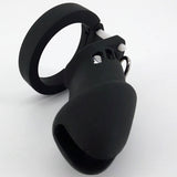 CB6000 Silicone Chastity Cage in Black