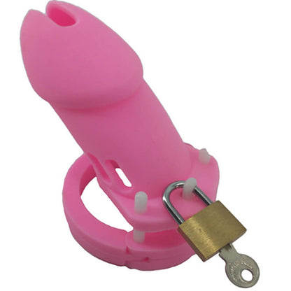 CB6000 Silicone Chastity Cage  Perverse Pink