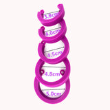 CB6000 Silicone Chastity Cage Purple