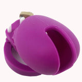 CB6000 Silicone Chastity Cage Purple