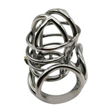 New stainless steel male chastity device