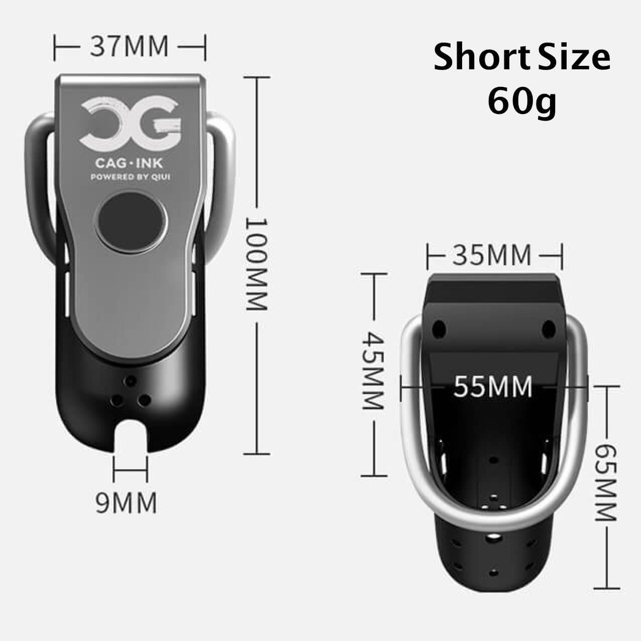 QIUI Cellmate 2 Shock Keuschheitskäfig