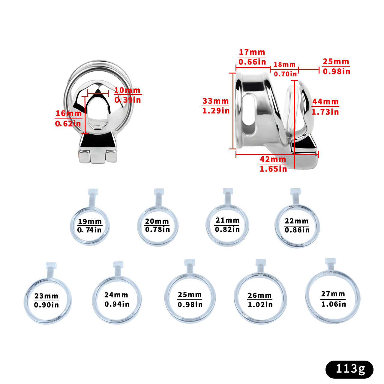 Concealed Clitoral Locking Device