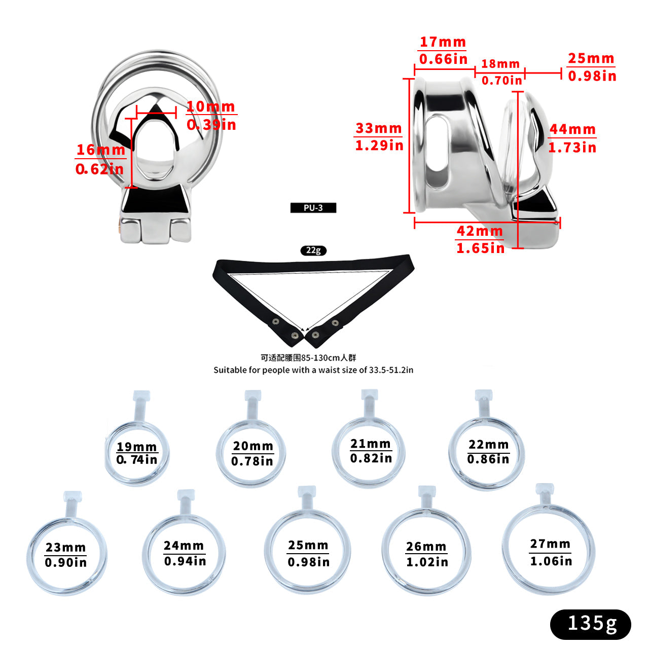 Concealed Clitoral Locking Device