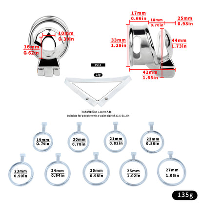 Concealed Clitoral Locking Device