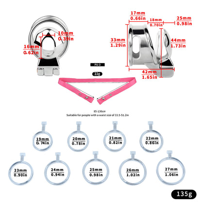 Concealed Clitoral Locking Device