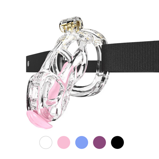 Cobra Chastity Set With Belt