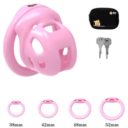 Concealed Mini Cobra Chastity Cage - 3