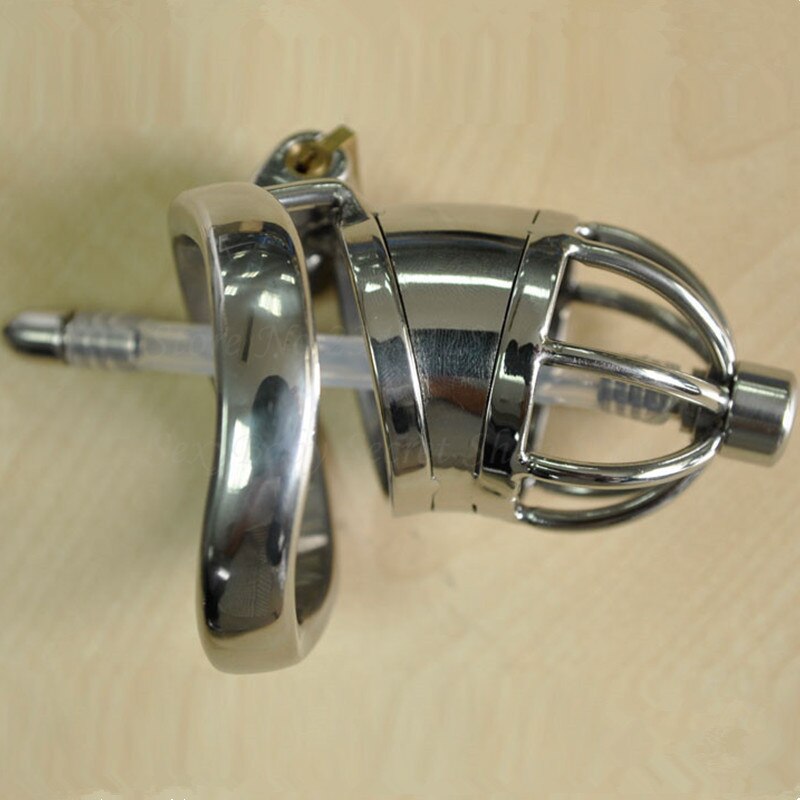 Keuschheitskäfig aus Metall, 4,5 cm lang