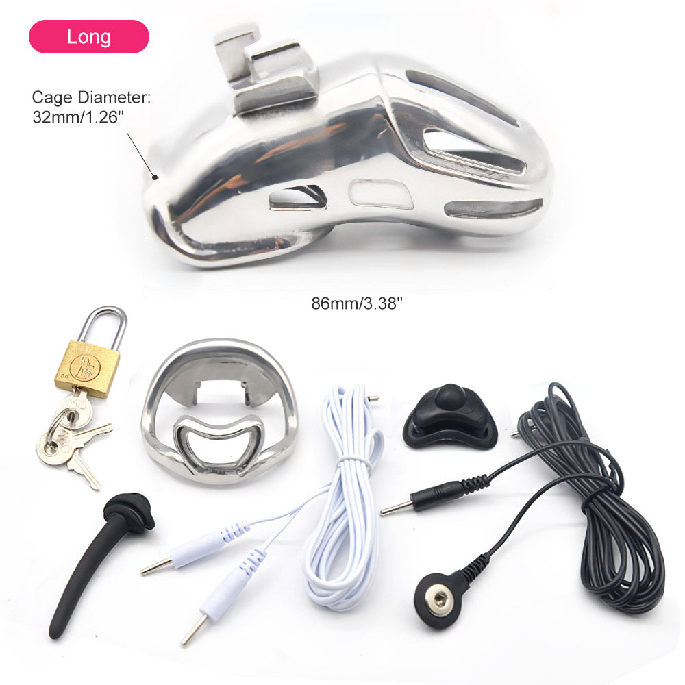 Electric Shock Cock Cage - additional view 4