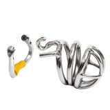 Ergonomic Stainless Steel Stealth Chastity Device