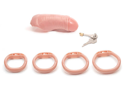 Flesh-Toned Camouflage Chastity Device