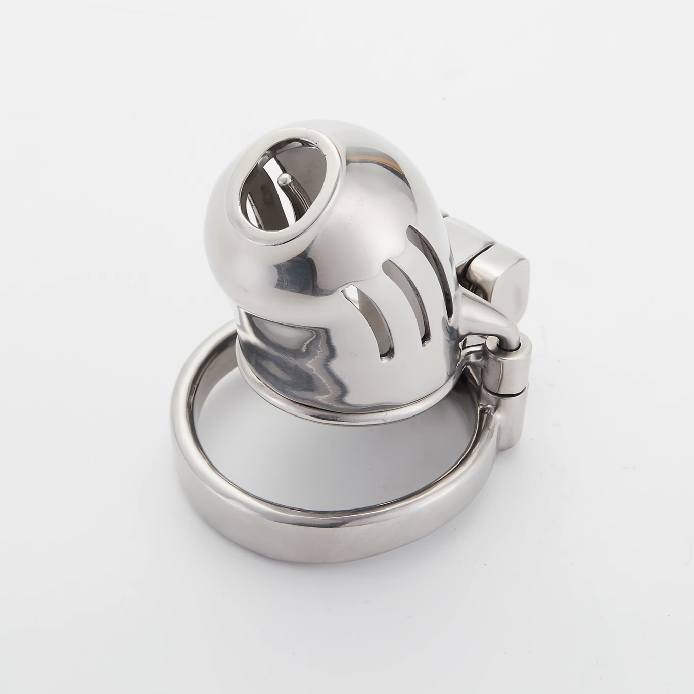 Full Steel Custom Chastity Cage With PA T13 - 2