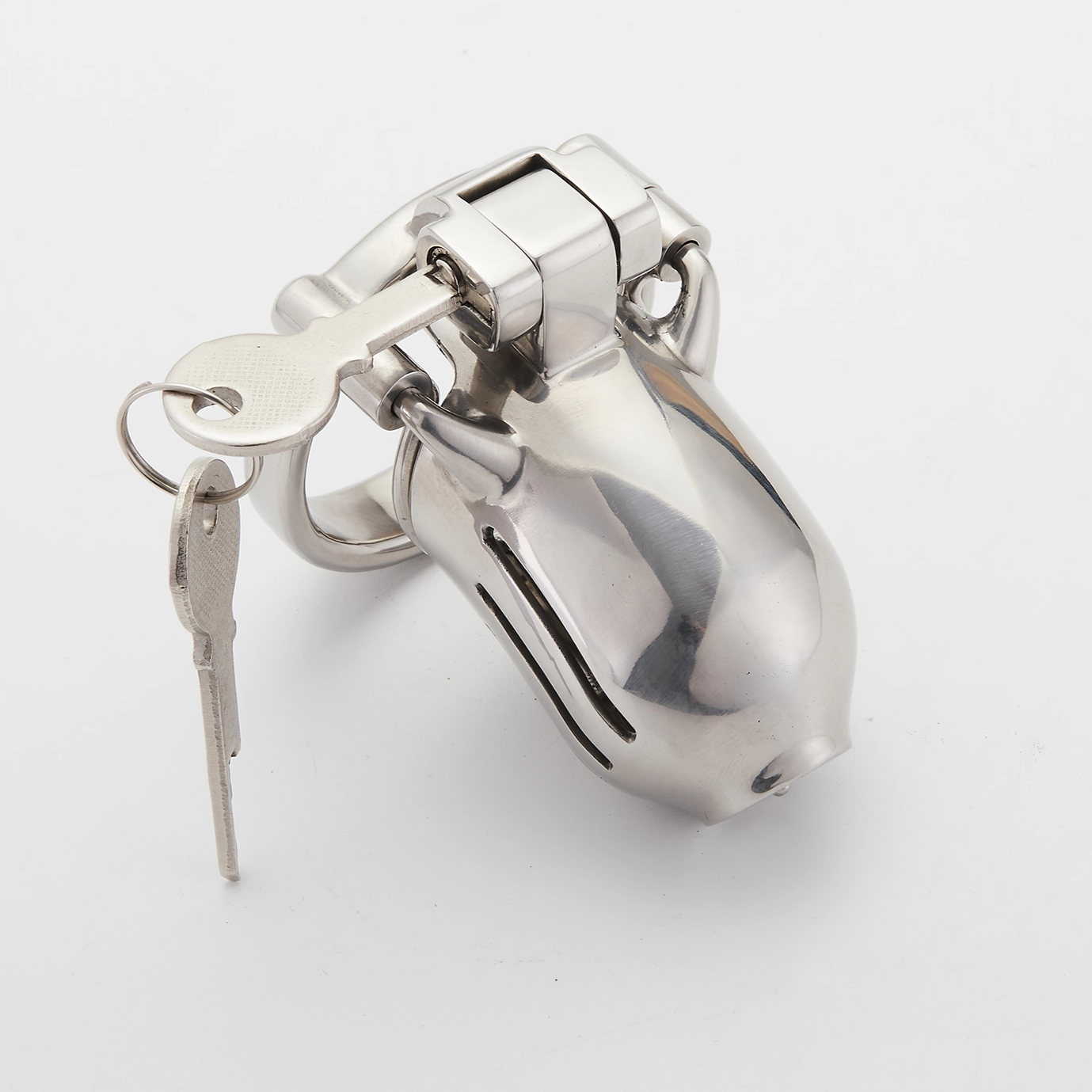 Full Steel Custom Chastity Cage With PA T13 - 8