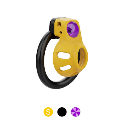 Gem-Embellished Chastity Device