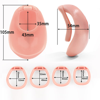 Great Encirclement Pussy Hole Chastity Cage