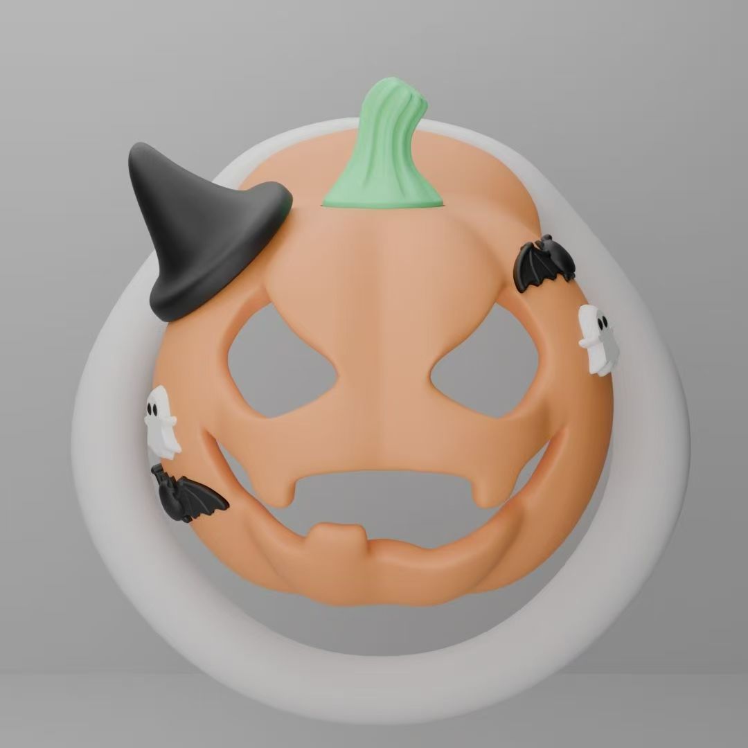 Halloween Pumpkin Chastity Cage