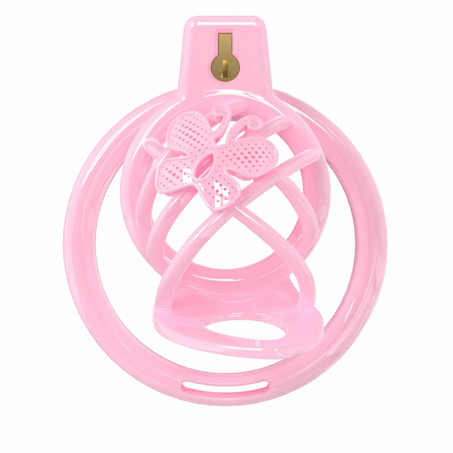 High Heel Cage with Electric Anal Plug