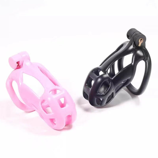 Cobra Male Chastity Cage With 4 Arc Rings Upgraded