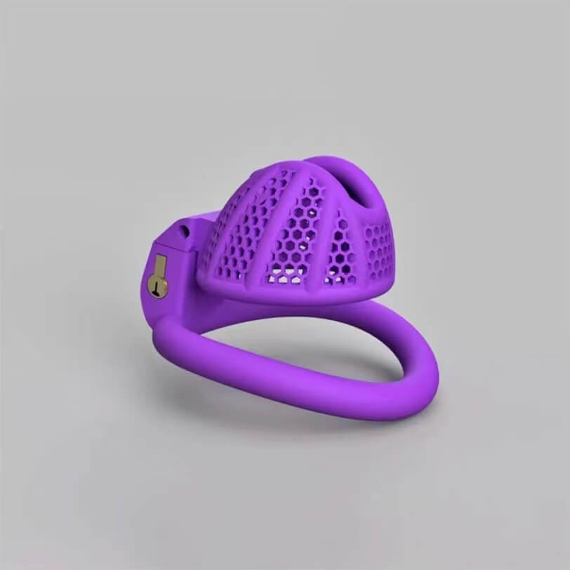 Honeycomb Mini Male Chastity Penis Device - additional view 3