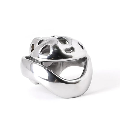 Cage de chasteté en acier inoxydable HT-v4 Nub