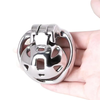 Cage de chasteté en acier inoxydable HT-v4 Nub