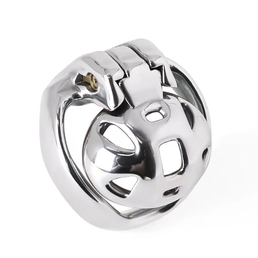 Cage de chasteté en acier inoxydable HT-v4 Nub