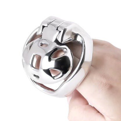 Cage de chasteté en acier inoxydable HT-v4 Nub