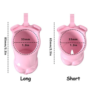 Imitation Penis Chastity Cage