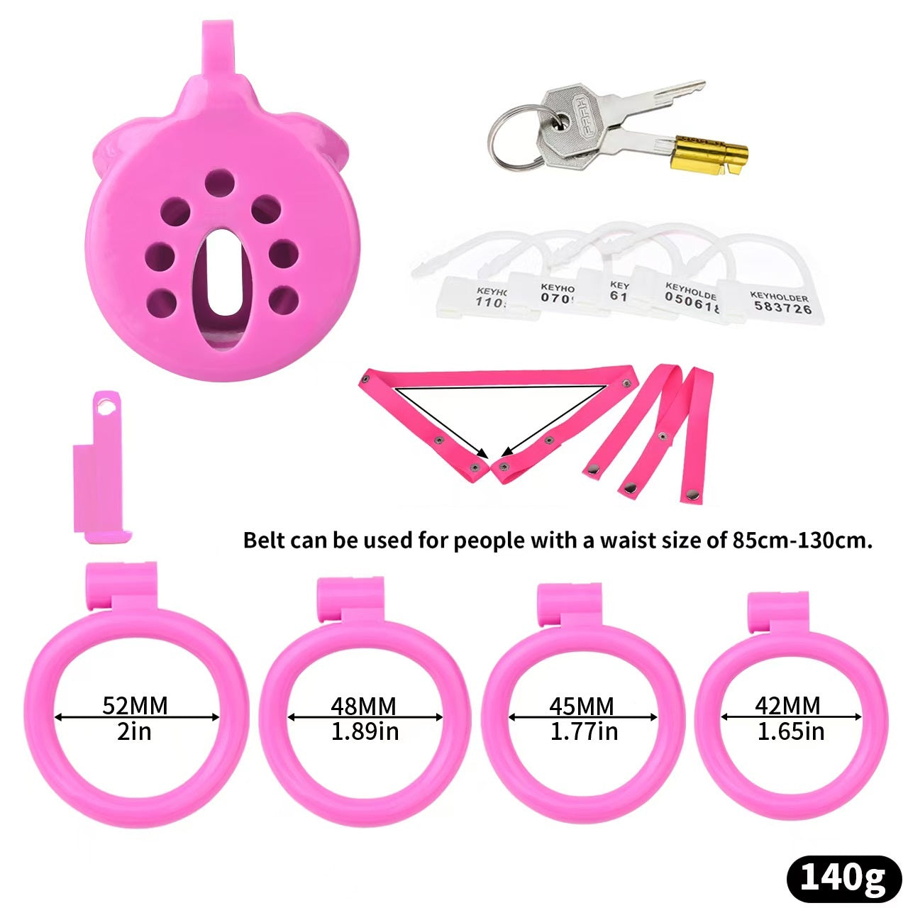 Sissy Lightweight Inverted Chastity Cage