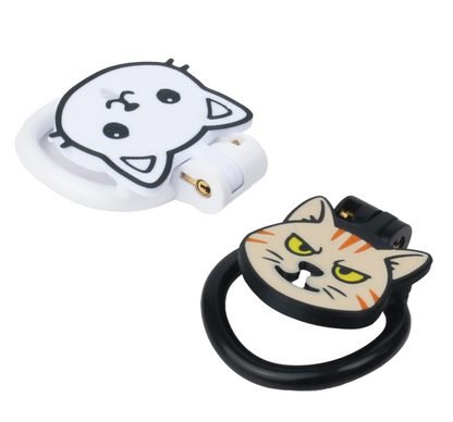 Kitten-Themed Flat Chastity Device