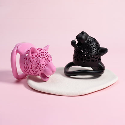 Leopard Head Male Chastity Device