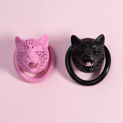 Leopard Head Male Chastity Device
