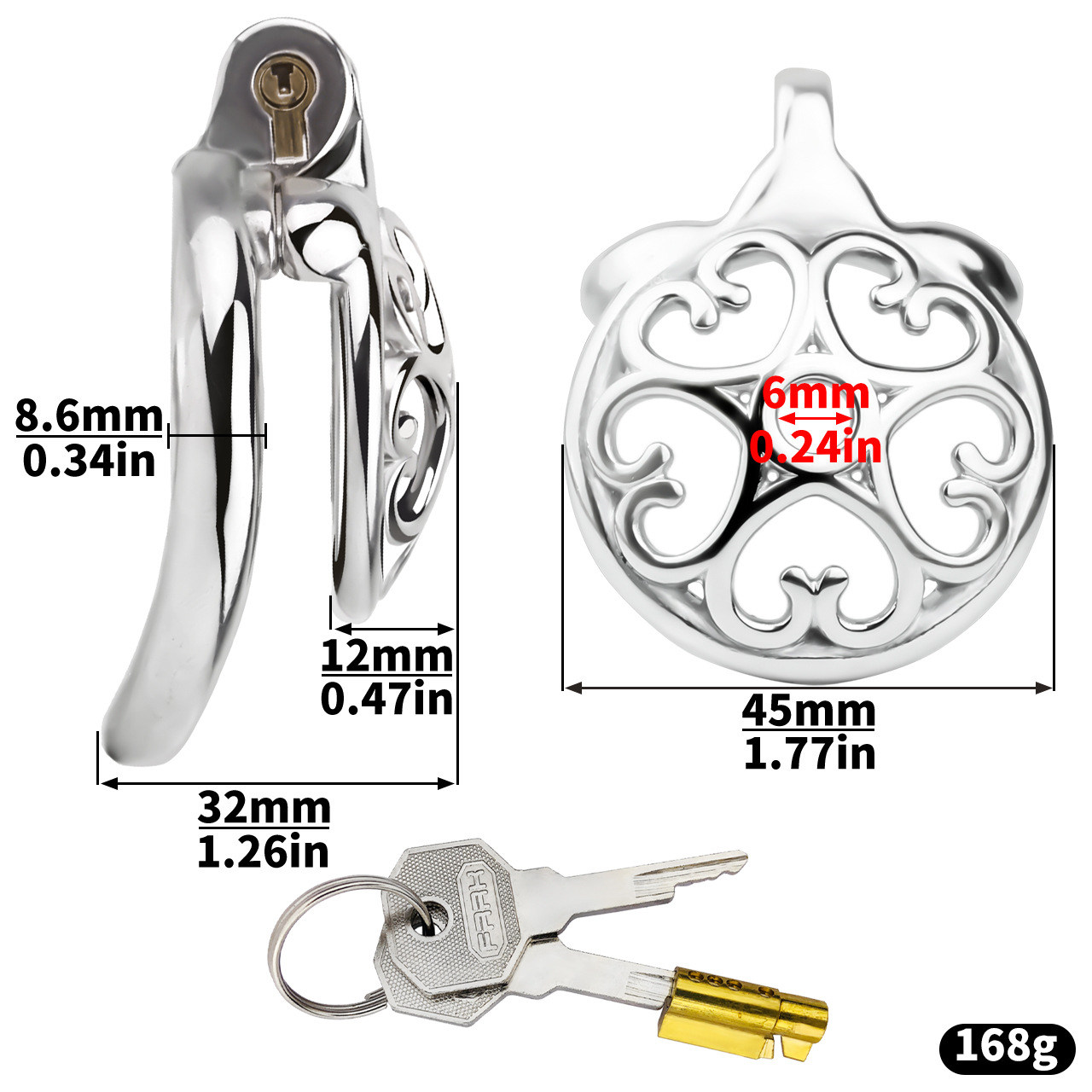 Locked In Love Chastity Cage