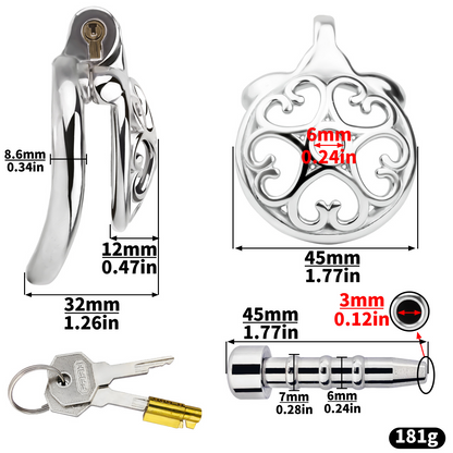 Locked In Love Chastity Cage
