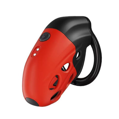 Retractable Electric Shock Vibrating Chastity Cage