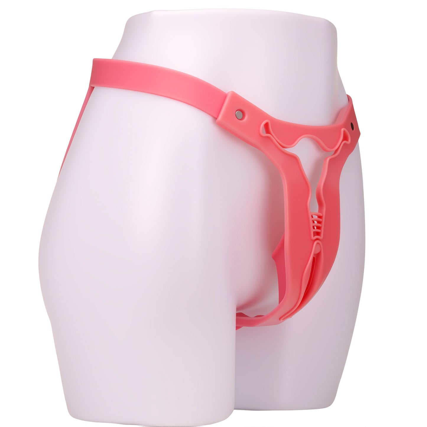Pink Male Chastity Belt for Cross-Dressers